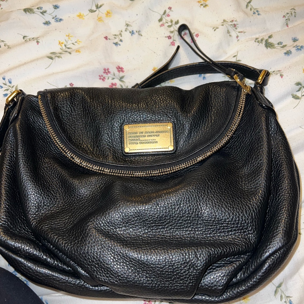 Marc Jacobs Crossbody Black Leather Women's Bag